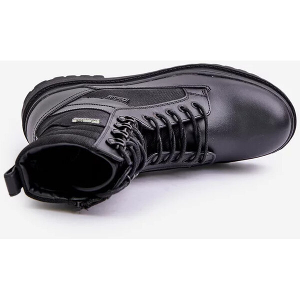 Big Star Shoes Pánske kožené členkové topánky Trapper Insulated Big 62289096