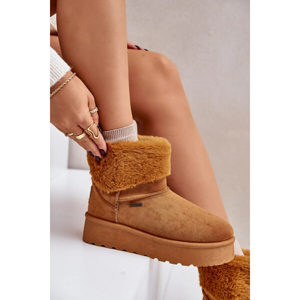 Big Star Shoes Big Star OO274A106 Snehové topánky na ťavej platforme s 62317219