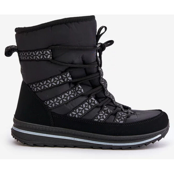 Kesi Dámske snežnice Progress PROGJ-20-02 Black 62317207