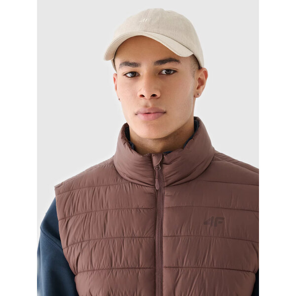 Pánska páperová vesta 4F 66083745