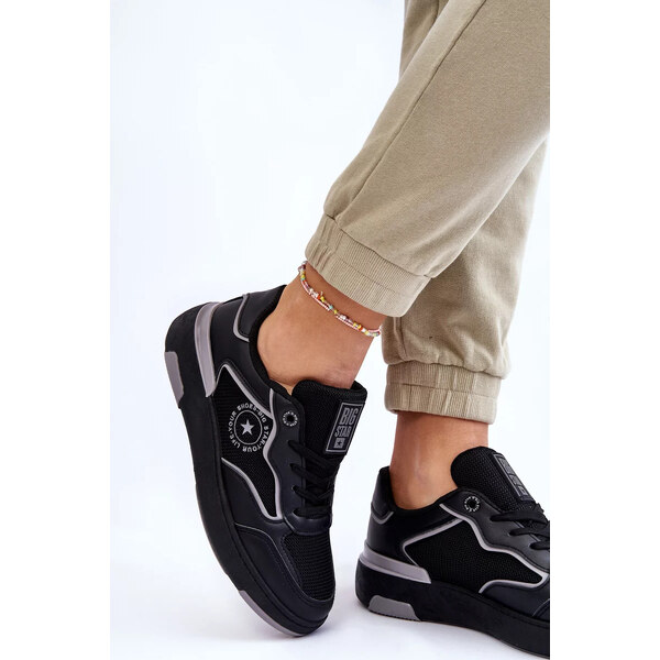 Big Star Shoes Dámska športová obuv Big Star LL274443 Čierna a sivá 62339929