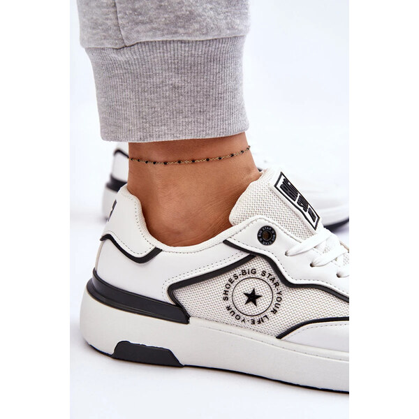 Big Star Shoes Dámska športová obuv Big Star LL274440 Black and white 57117064