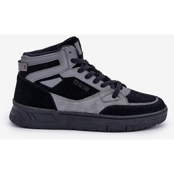 Big Star Shoes Semišové pánske tenisky Big Star OO174303 Hi-Poly 64728478