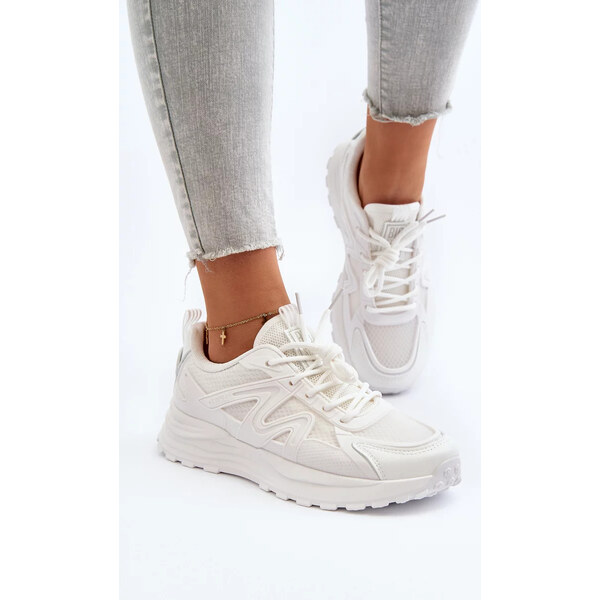 Big Star Shoes Dámske tenisky Big Star White 64541362