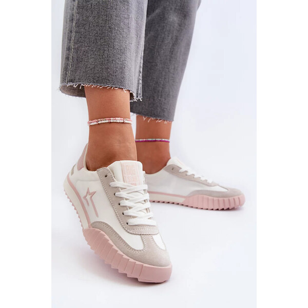 Big Star Shoes Dámske nízke tenisky Big Star Pink 62318703