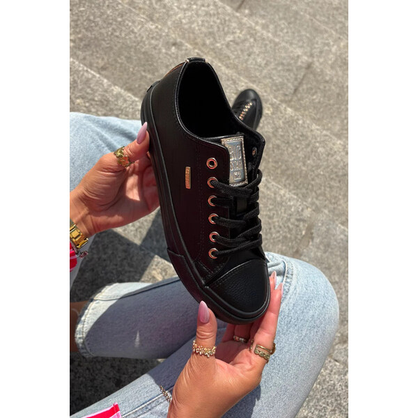 Big Star Shoes Dámske tenisky Big Star - čierne 64541514