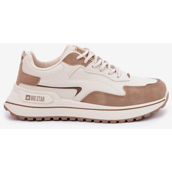 Big Star Shoes Dámske tenisky Big Star HI-POLY SYSTEM - béžové 64541526