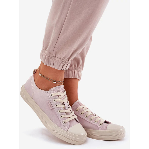 Big Star Shoes Dámske tenisky Big Star - svetlo ružové 64541538