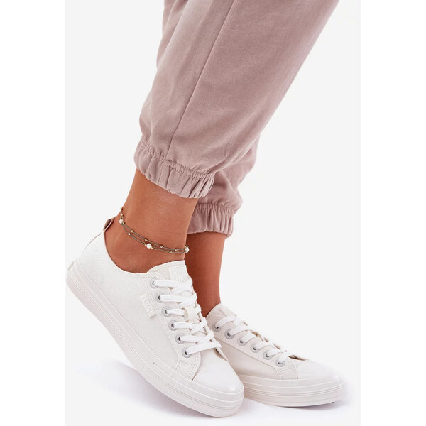 Big Star Shoes Dámske plátenné tenisky Big Star - biele 64541539