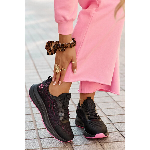 Big Star Shoes Dámske tenisky na platforme Big Star HI-POLY SYSTEM - 64541540