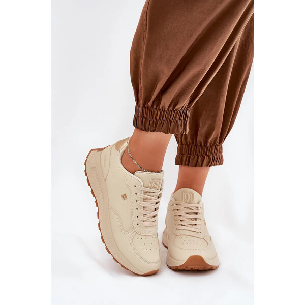 Big Star Shoes Dámska športová obuv Big Star HI-POLY SYSTEM - beige 65445933