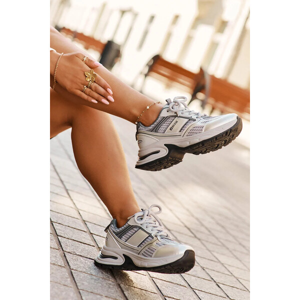 Big Star Shoes Dámske tenisky Big Star - šedé 64541564