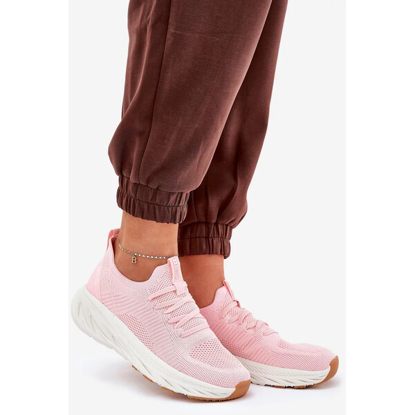 Big Star Shoes Dámske topánky Big Star HI-POLY SYSTEM - svetlo ružové 65445944