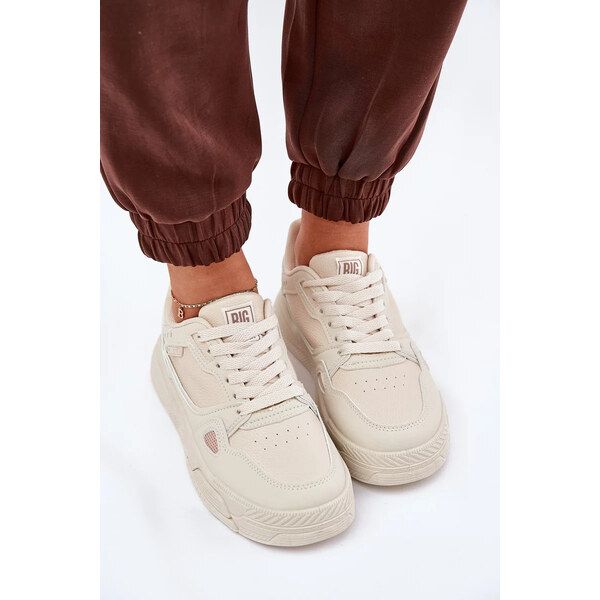 Big Star Shoes Dámske tenisky Big Star - béžové 64541588