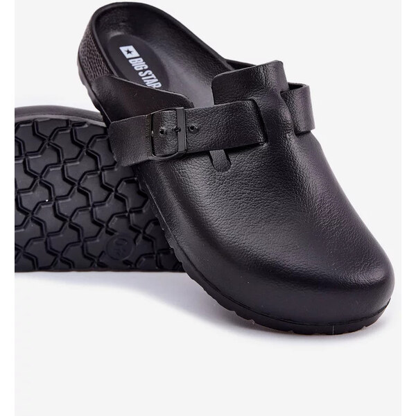 Big Star Shoes Pánske penové papuče Big Star - čierne 65446101