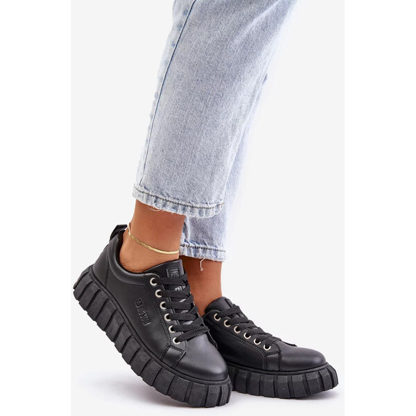 Big Star Shoes Zateplené dámske tenisky Big Star Black 65448146