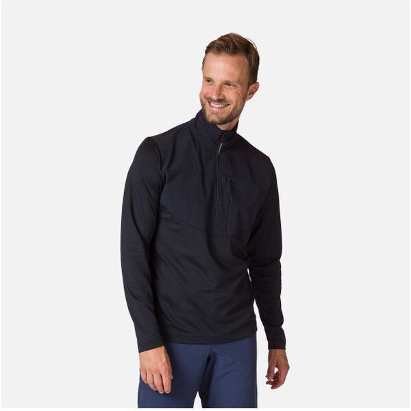 Rossignol Skpr 1/2 mikina na zips Black 65955877