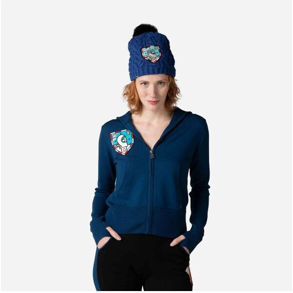 Rossignol W Galina Rukavice s celoprepínacím zipsom modré 65955913