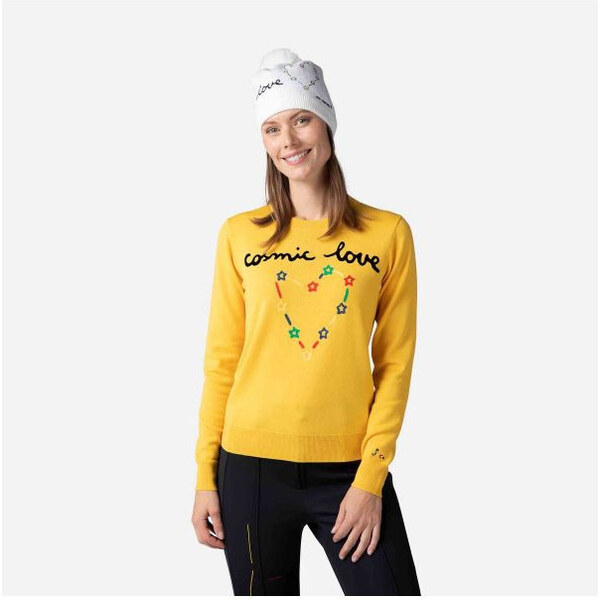 Rossignol W Esther Sveter s okrúhlym výstrihom Yellow 65955916
