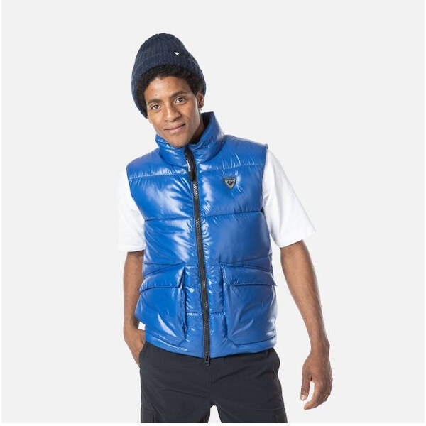 Rossignol lesklá vesta Jkt blue 66086924