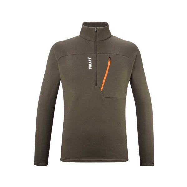 MILLET M Seneca Fleecová mikina Po Zip zelená 65955959