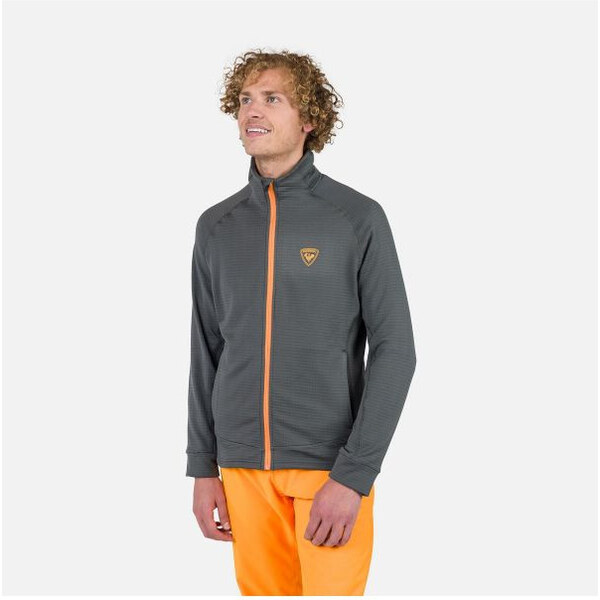 Rossignol Blackside Fleece Fz Mikina šedá 65956084