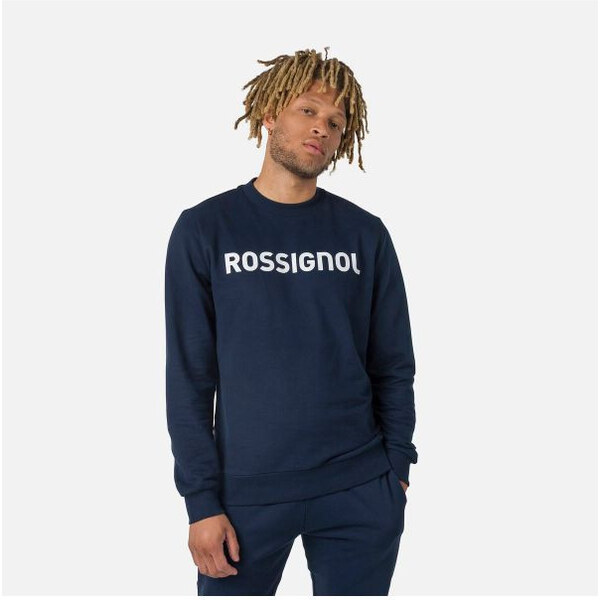 Rossignol LOGO SWEAT RN FL mikina s kapucňou námornícka modrá 65956069