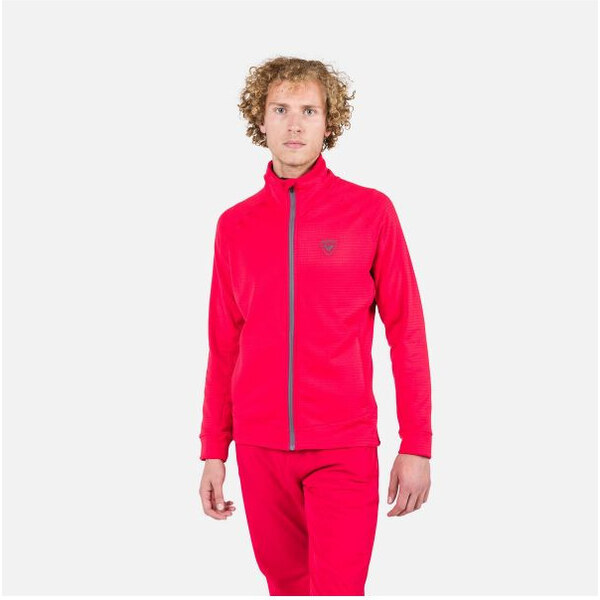 Rossignol Blackside Fleece Fz Mikina červená 65956082