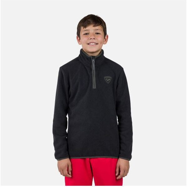 Rossignol Jr Strawpile Fleece Hoodie Hz black 65956166