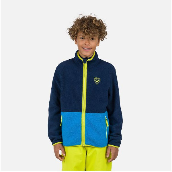 Rossignol Jr Alltrack Fleecová mikina navy blue 65956150