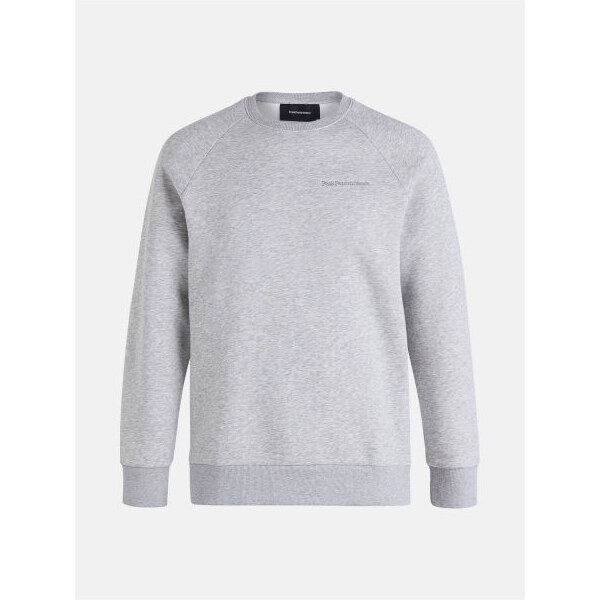 Peak Performance M Original Small Logo Crew mikina šedá 65956257