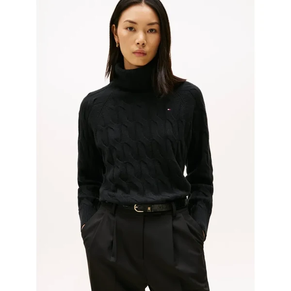 Tommy Hilfiger Vlnený rolák | Loose fit 65954919