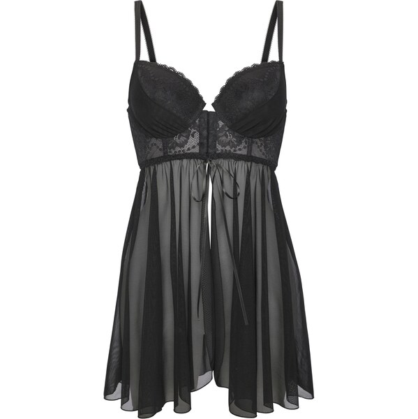 LASCANA Negližé čierna 65966566