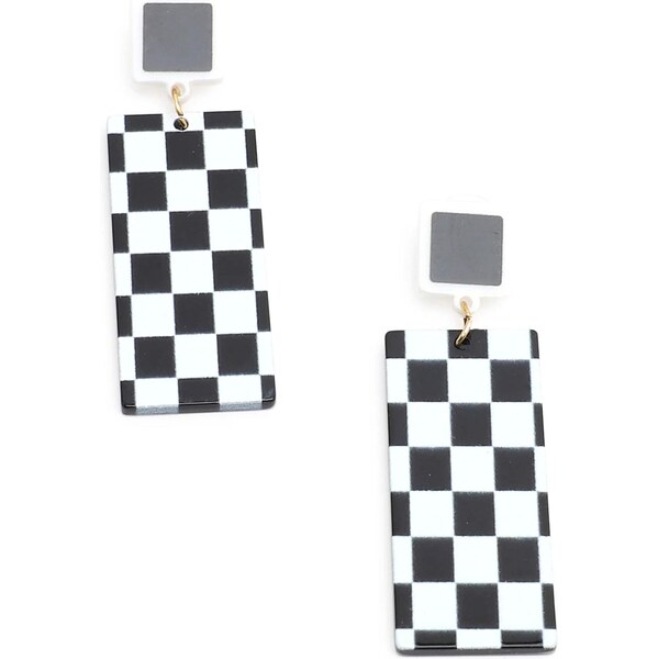 SOHI Náušnice Gabriela čierna / biela 65966390