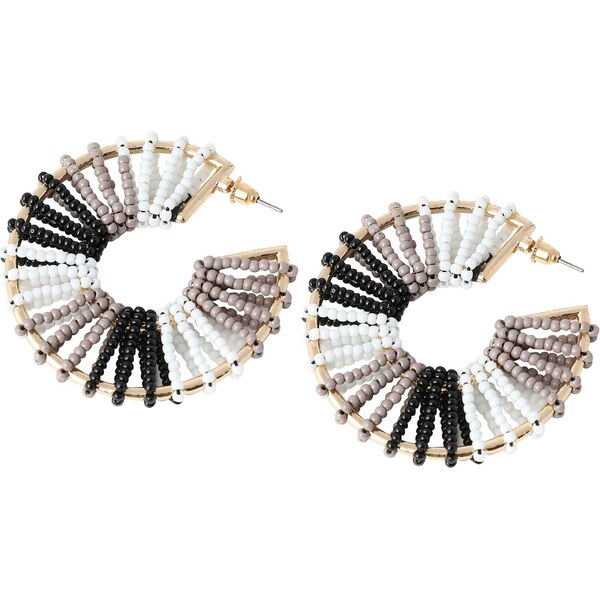 SOHI Náušnice Gabbie zlatá / zmiešané farby 65966399