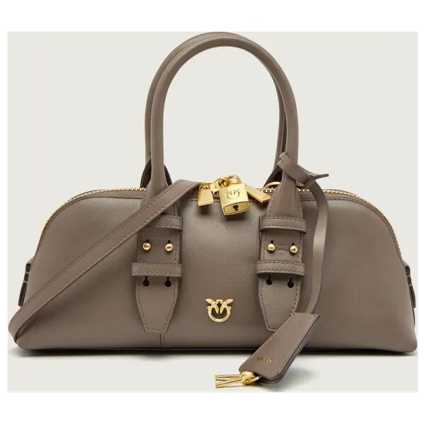 Pinko Kožený kufrík BOWLING BAG 65932846