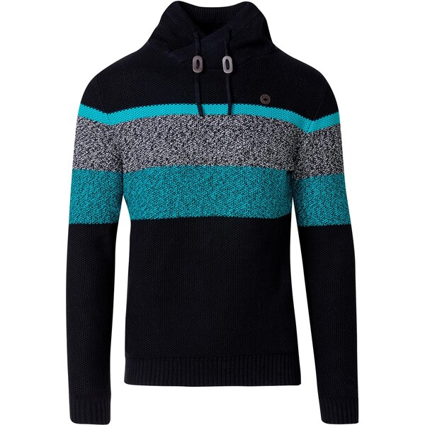 KOROSHI Sveter tyrkysová / sivá / čierna 65966919