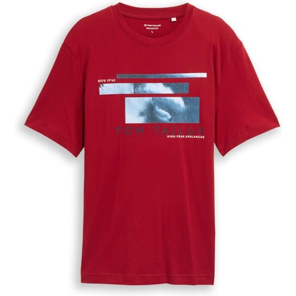 TOM TAILOR Tričko zafírová / svetlomodrá / čerešňová / biela 65967087