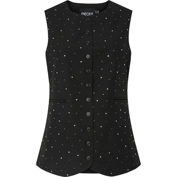 PIECES Vesta k obleku čierna 65967164