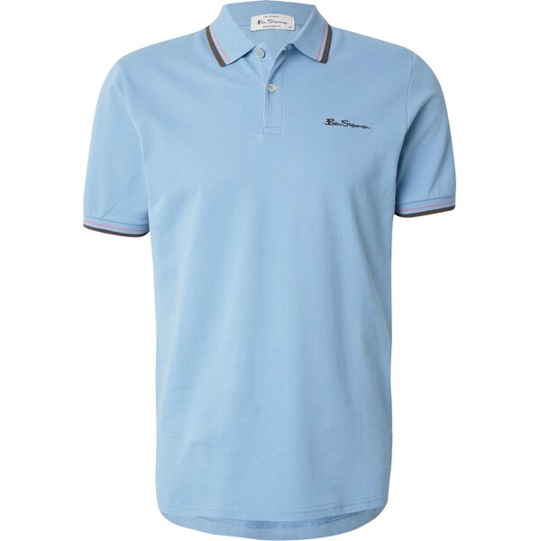 Ben Sherman Tričko svetlomodrá / svetlohnedá / ružová 65967616