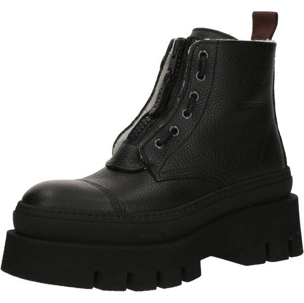 Copenhagen Studios Šnurovacie členkové čižmy čierna 65967628