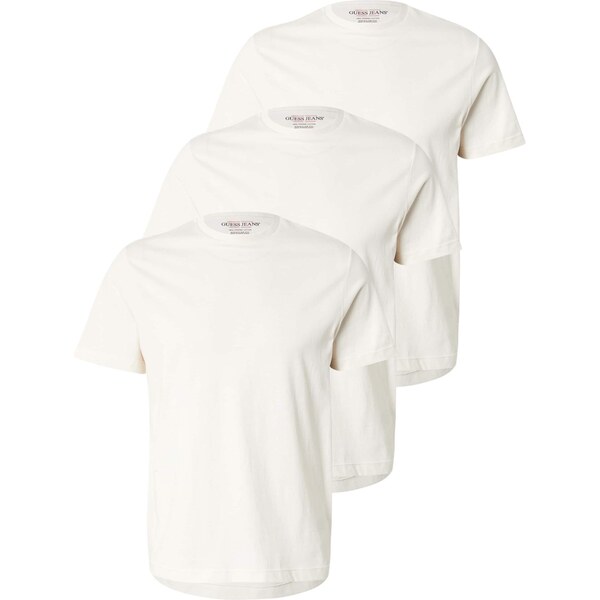 GUESS JEANS Tričko biela ako vlna 65967607