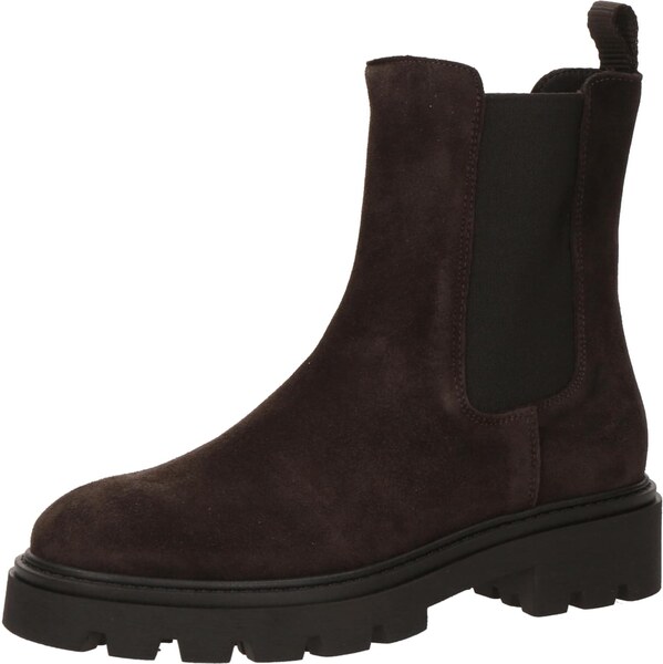 ABOUT YOU Chelsea čižmy Ecrin tmavohnedá 66010101