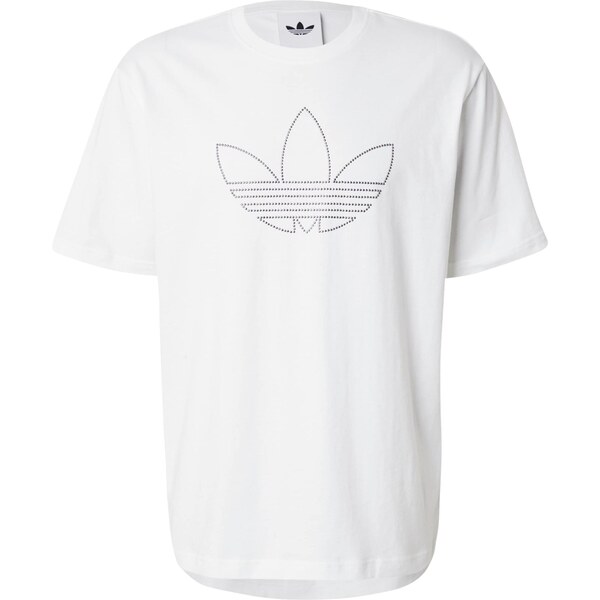 ADIDAS ORIGINALS Tričko strieborná / biela 65967774