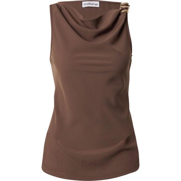 millane Top hnedá 65967828