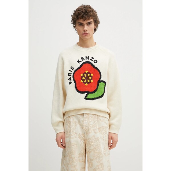 Vlnený sveter Kenzo Pop 65965826