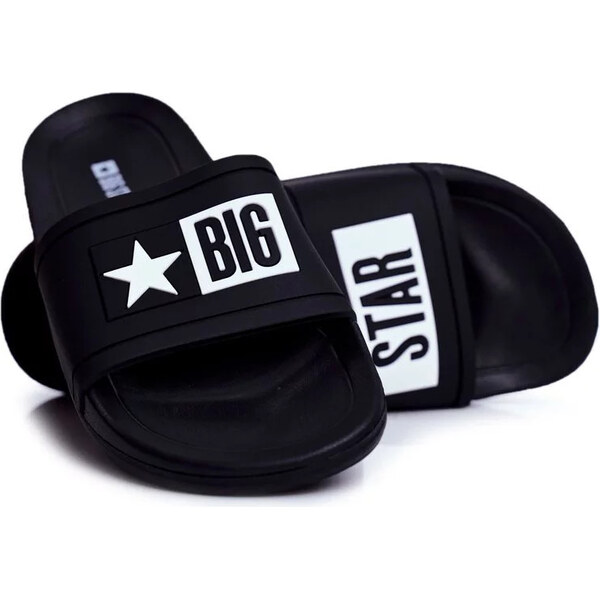 Big Star Shoes Pánské pantofle Big star - černé 49786130