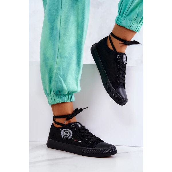 Big Star Shoes Womens Sneakers BIG STAR JJ274A256 Black 53292311