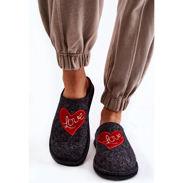 Big Star Shoes Domácí pantofle Big Star KK276019 Černá a červená 55727346