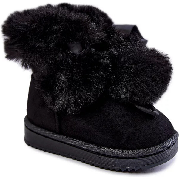 Kesi Dětské mládežnické teplé sněhule Černé Roofy 55677809